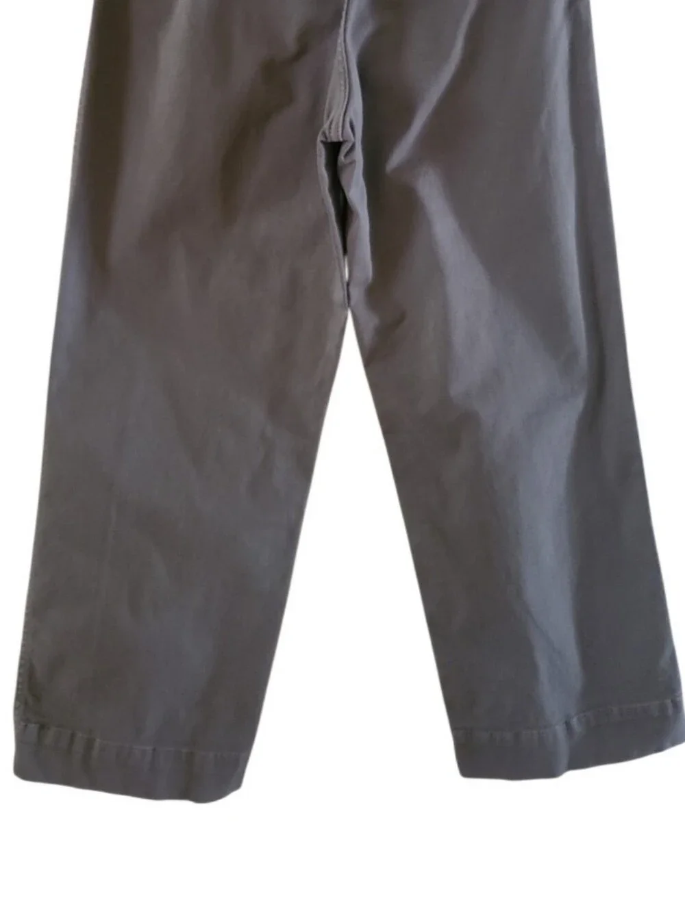 Marine Layer Briget Cropped Straight Pant Utility Jeans Olive Green